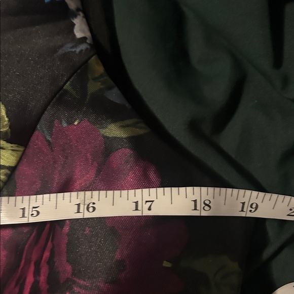 Sequin Hearts Floral High Low Dress - Black, Red, Blue - Picture 6 of 9